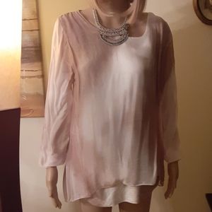 Silk Bella France tunic, size XL